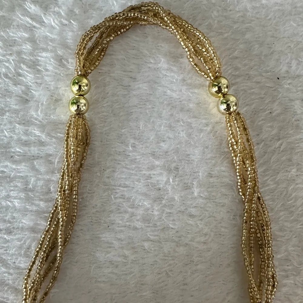 1960’s Vintage Gold Evening Kiss Lock Bag
